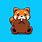 Sad Red Panda Emoji