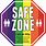 Safe Space Sign for Office