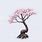 Sakura Cherry Blossom Tree Drawing