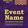 Sample Event Flyer Templates