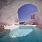Santorini Greece Cave Pool