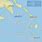 Santorini and Mykonos Greece Map