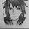 Sasuke Uchiha Face Drawing
