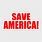 Save America Stickers
