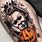 Scary Halloween Tattoos