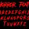 Scary Movie Font