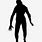 Scary Person Silhouette