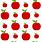 School Apple Fruit School Seamless Design