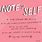 Self-Care Notes