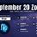 September 20 Zodiac