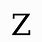 Serif Z