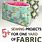 Sewing Patterns for One Yard of Fabric