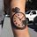 Shattered Clock Tattoo
