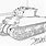 Sherman Tank Coloring Pages