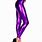 Shiny Purple Leggings