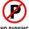 Sign of No Parking