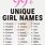 Silly Girl Names