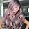 Silver Rose Hair Color