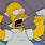 Simpsons Shaking Fist