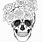 Skull Coloring Pictures