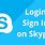 Skype Sign in Page