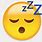Sleeping On Keyboard Emoji
