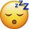 Sleepy Emoji iPhone