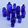 Small Cobalt Blue Bottles