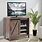 Small TV Console with Storage