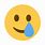 Smiley Tear Emoji