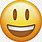 Smiley-Face Apple Emoji