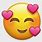 Smiling Love Emoji