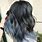 Smokey Grey Blue Hair