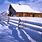 Snow Scenes Winter Farm