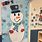 Snowman Door Decorating