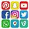Social Media App Icon Images