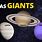 Solar System Gas Giants