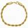 Solid Gold Rope Braclet HD Clasp
