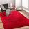 Solid Red Rugs