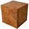 Solid Wood Cube