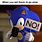 Sonic Run Meme