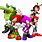 Sonic in Knuckles Chaotix