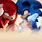 Sonic vs Knuckles Wallpaper