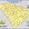South Carolina County Map 1800