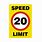 Speed Limit Sign Board
