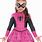 Spider Girl Costume Pink