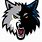 Sports Team Logo Wolf