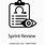 Sprint Review Icon