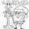 Squidward Christmas Coloring Pages