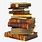 Stack of Old Books Clip Art